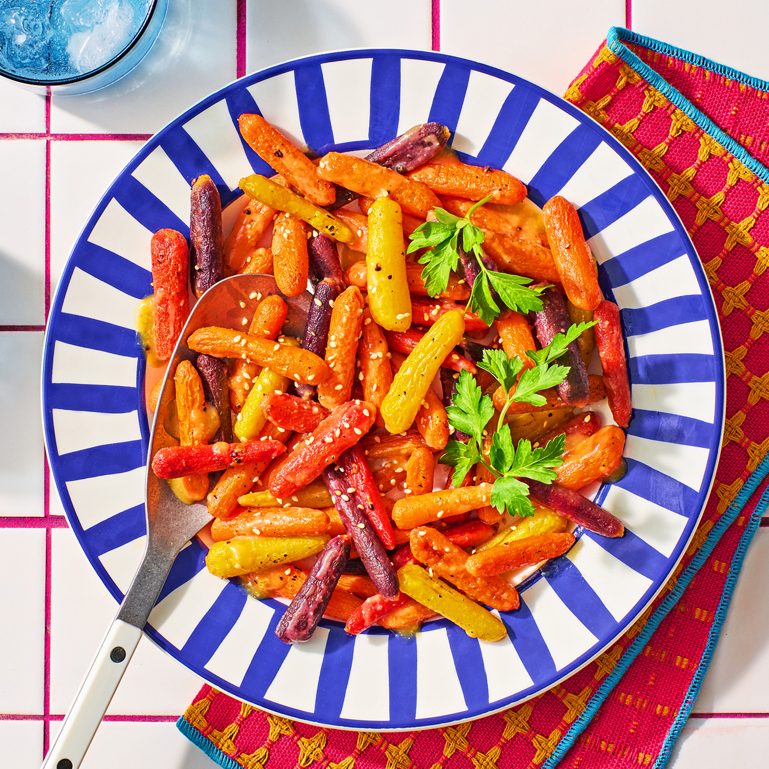 Miso Honey Glazed Carrots