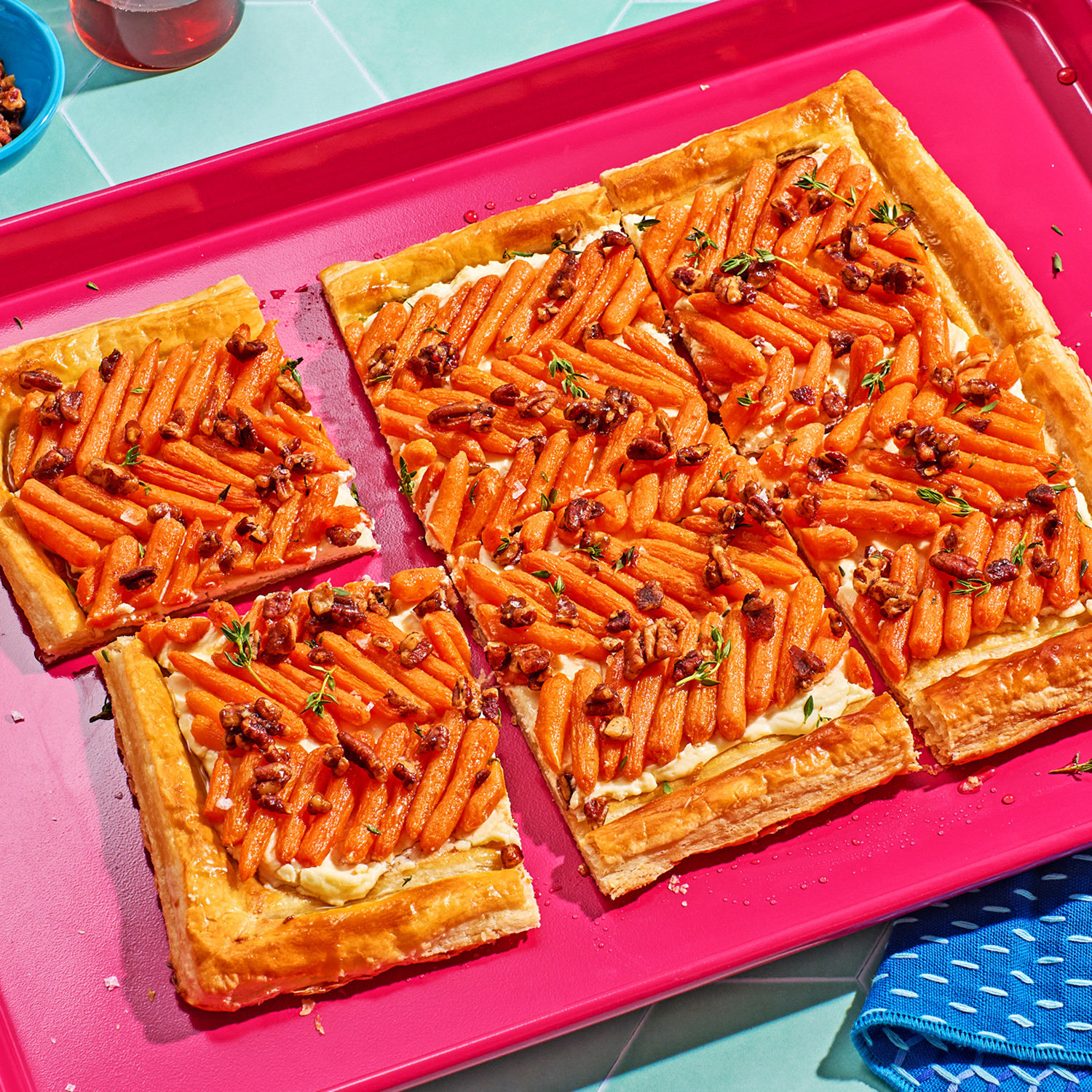 Savory Carrot Cake Tart